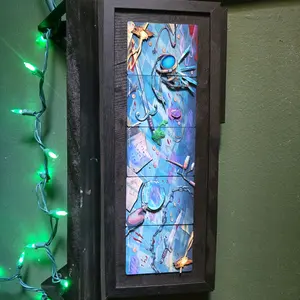 framed Clue Token Shadowbox.