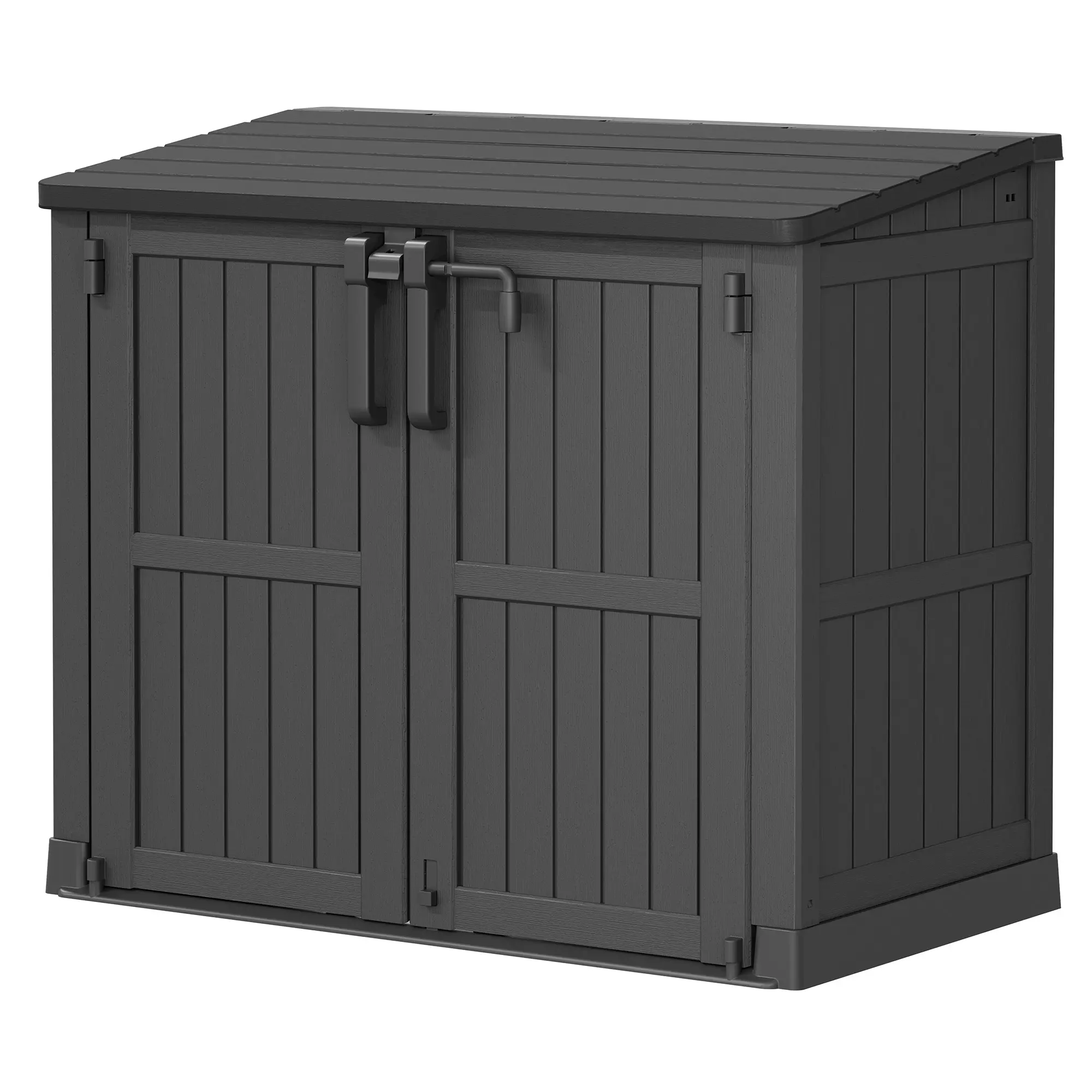 Outdoor Storage Cabinet,Waterproof Outdoor Storage Box for Backyards and Patios,Storage Box for Easy Storage of Garbage Cans, Tools, Lawn Mower, Pool Floats and Garden Accessories