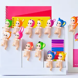 Sonny Angel HIPPERS Looking Back Series - Original Mini Figure/Limited Edition - 1 Sealed Blind Box Random Cute Collectible Figurines Gift for Kids Birthday