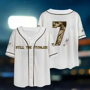 Men's Wallen Still Problem Tour 2026 Baseball Jersey - Country Music Fan Merch