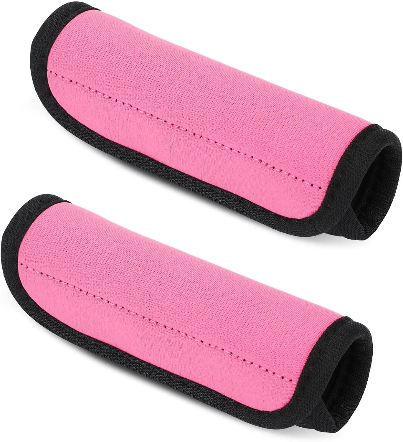 Comfortable Neoprene Luggage Handle Wrap for Suitcase 2 Pack Blue and Pink Travel Accessories Easy Identifying Tags
