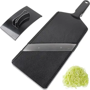 Cabbage Slicer  Ultra-Thin Julienne - 0.04 inch Professional Thin Sauerkraut Coleslaw   Stainless Steel   Fruit Slicing Shredder
