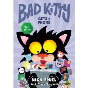 USED-Bad Kitty Gets a Phone (Graphic Novel) by Bruel, Nick (Hardcover)