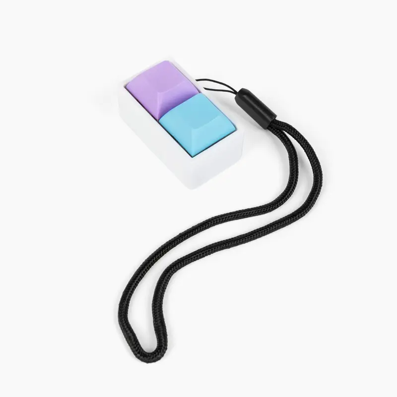 Build Your Own Kit - 2 Key Mechanical Keyboard Keychain