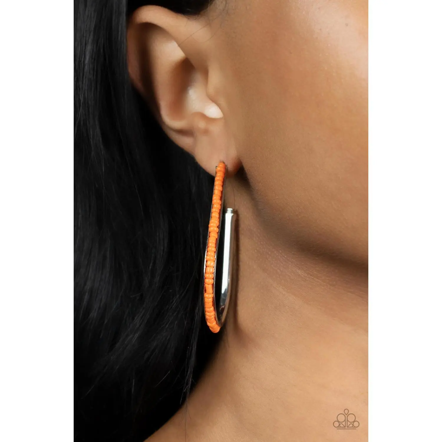 ​Beaded Bauble - Orange