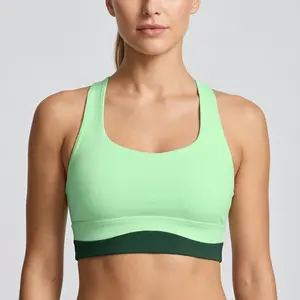 Glow Motion Sports Bra – Mint Surge