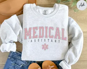 Medical Assistant Sweatshirt T-shirt, Medical Assistant Shirt, Medical Assistant Gift for MA Shirt, Clinical Assistant Shirt, Medical Assistant Grad Unisex