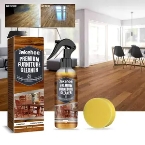 Floor Cleaner for Wooden Floors & Marble Surfaces, Cleaning Spray, Stain Remover Brightener Polisher, Liquid Formula, No Ca Prop 65 Warning