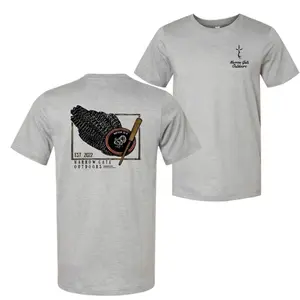 Turkey Hunting Feather Graphic Shirt, Vintage Narrow Gate Outdoors T-Shirt, Unisex Cotton Hunting Lifestyle Tee