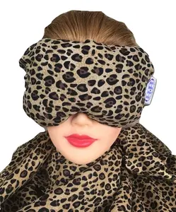 Cheetah Eye Pillow,Lavender Eucalyptus,Sinus Relief,Lavender Eye Pillow,Herbal Eye Pillow,Sinus Pad,Flax Seed, Herbal Pack, Hot Cold