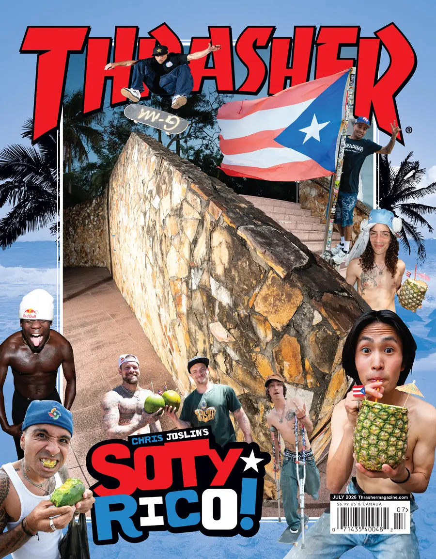 THRASHER MAGAZINE JULY 2026