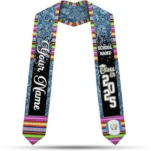 Personalized Guatemalan Graduation Sash 2025,Custom Guatemala Flag Stole,Guatemala Graduation Stole Class of 2025 - Style 10