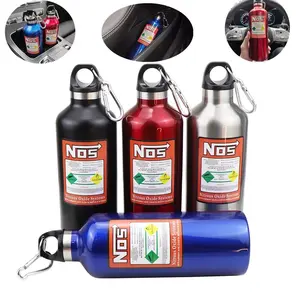 NOS Car NOS Water Bottle 500ML Stainless Steel Insulated Flask for Car Interior Accessories Men Women Portable Drinkware
