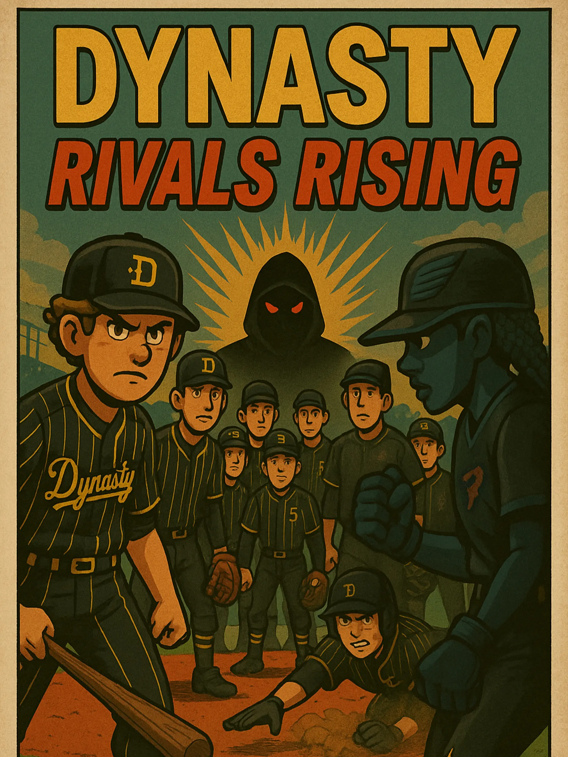 Dynasty: Rivals Rising Comic Book - Youth Baseball Travel Team Edition with Dynamic Characters and Exciting Storyline