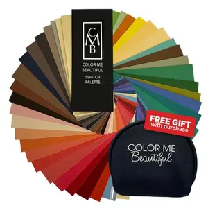 Spring Swatch Palette | Personalized Color Guide for Selecting Clothing, Makeup and Accessories