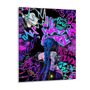 Framed Art Poster: Graffiti Hypebeast Decor Poster.These unframed posters are filled with positive energy auras, perfect for crafting a room's aesthetic with a vibrant and colorful ambiance.