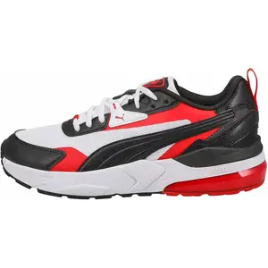 Men's Puma Vis2K Back To Heritage Puma White-Puma Black-Red (393469 02)