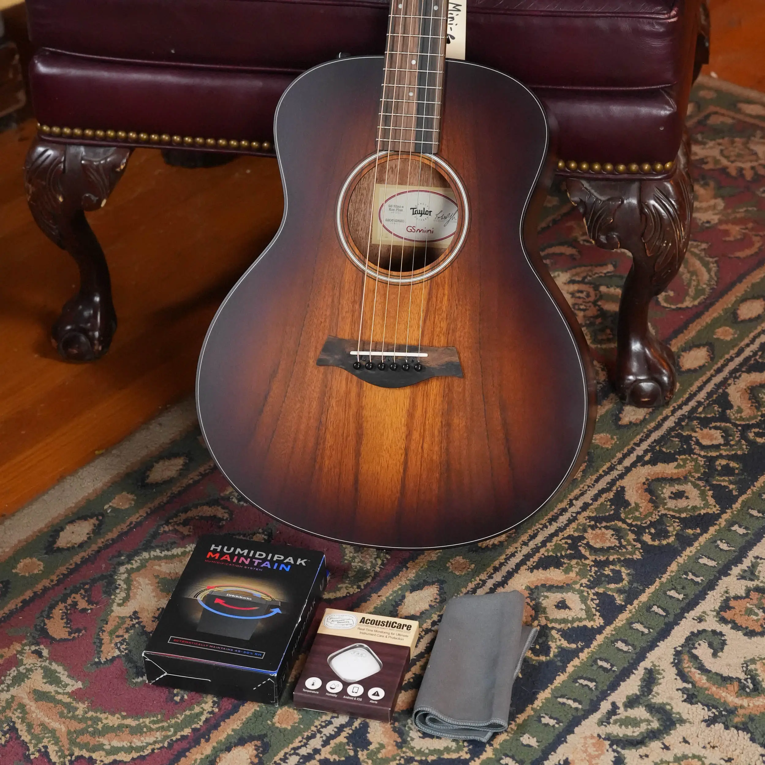 Taylor GS Mini-e Koa Plus Acoustic-Electric #6201