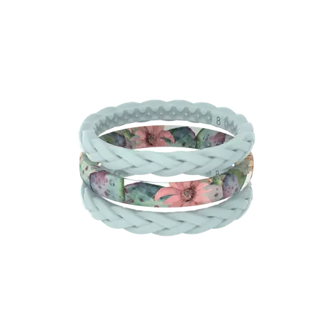 Cactus Bloom - Stackable Ring
