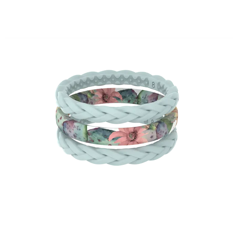 Cactus Bloom - Stackable Ring