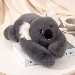 Long arm weighted plush stuffed toy soft and cute simulation koala animal doll relieves anxiety, gives gifts to friends, interior decoration