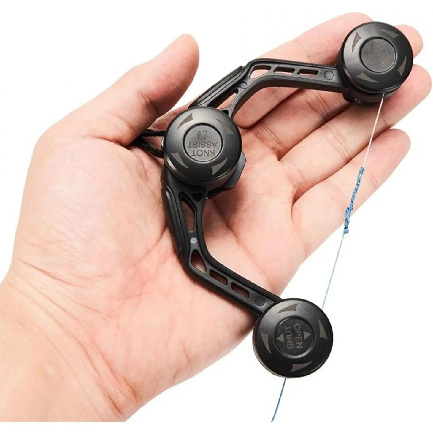 Fishing Bobbin Knotter  Knot Assist 2.0 for FG Braided Line to Leader Connection GT RP Wire Knotting Tool Winder Connector Accessories