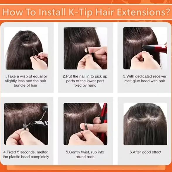 Capsule K Tip V Tip Fusion Keratin Human Hair Extensions, Brazilian Nail Hair 50pcs 30g 12-28 Inch, Silky Straight Natural Remy Hair, Invisible Pre-Bonded No Tangle No Shedding, Thick Soft Long-Lasting for Women Daily Party Salon Use