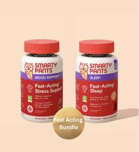 Smartypants Discovery Pack: Stress and Sleep Support Gummy Supplements