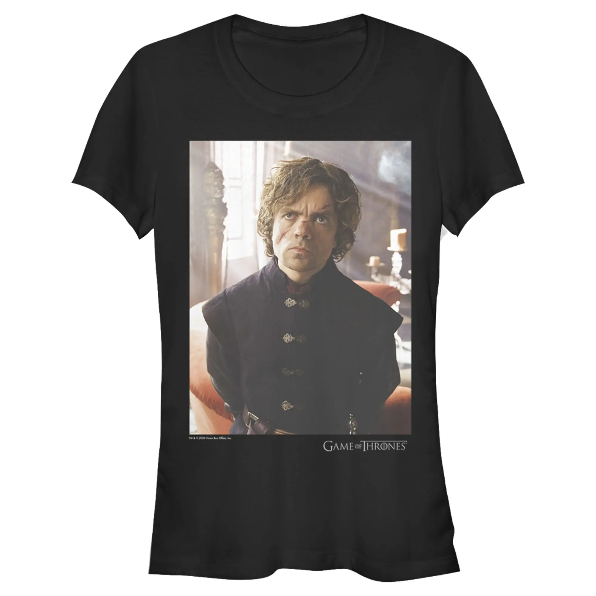 Juniors Womens Game of Thrones Tyrion Lannister Frame T-Shirt