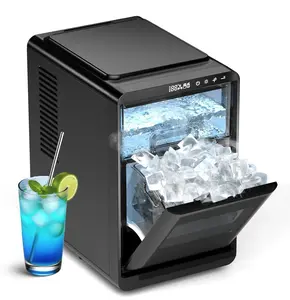 Antarctic Star Crescent Ice Maker – 26 lbs Per Day, Self-Cleaning, Fast 12-Minute Ice, Adjustable Ice Thickness