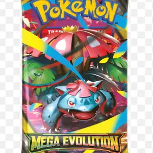 Mega Evolutions Booster Pack Sealed Trading Cards with 10 Unique Pokémon Cards for Collectors