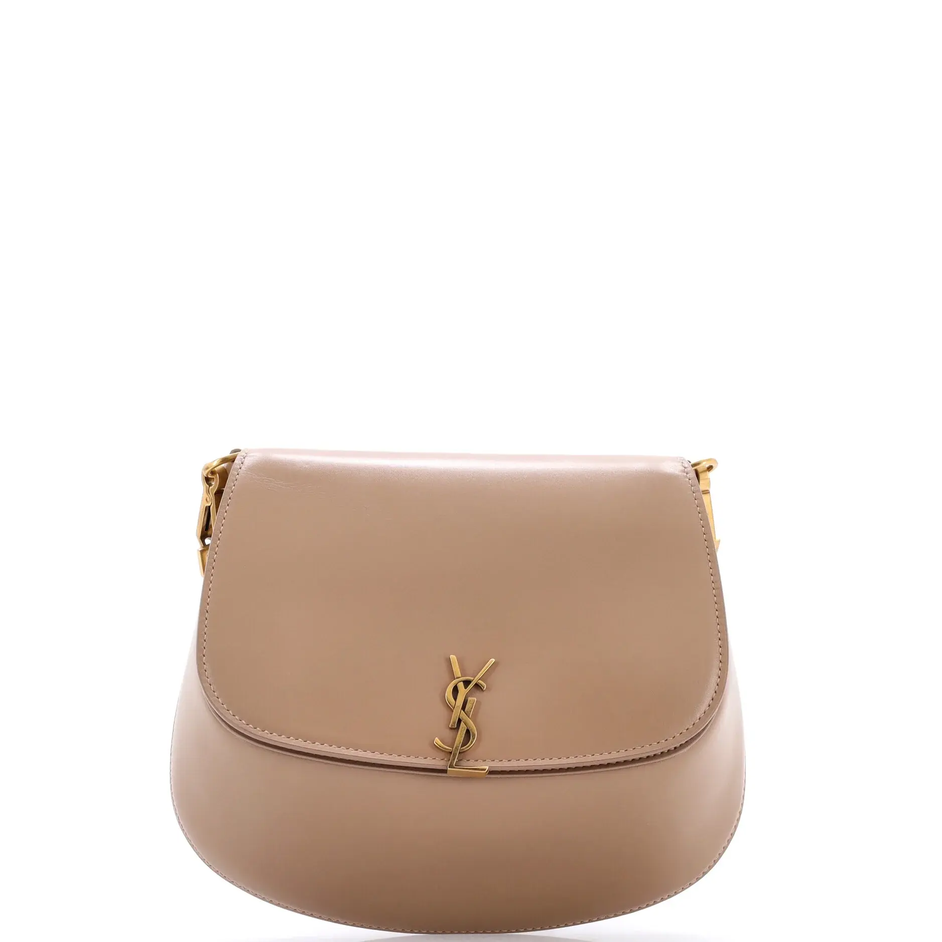 Pre-owned Yves Saint Laurent Leather Top Handle Bags Saint Laurent Voltaire Top Handle Bag Mini by Rebag