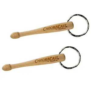 ChromaCast Drumstick Drummer Key Chain (2-Pack)