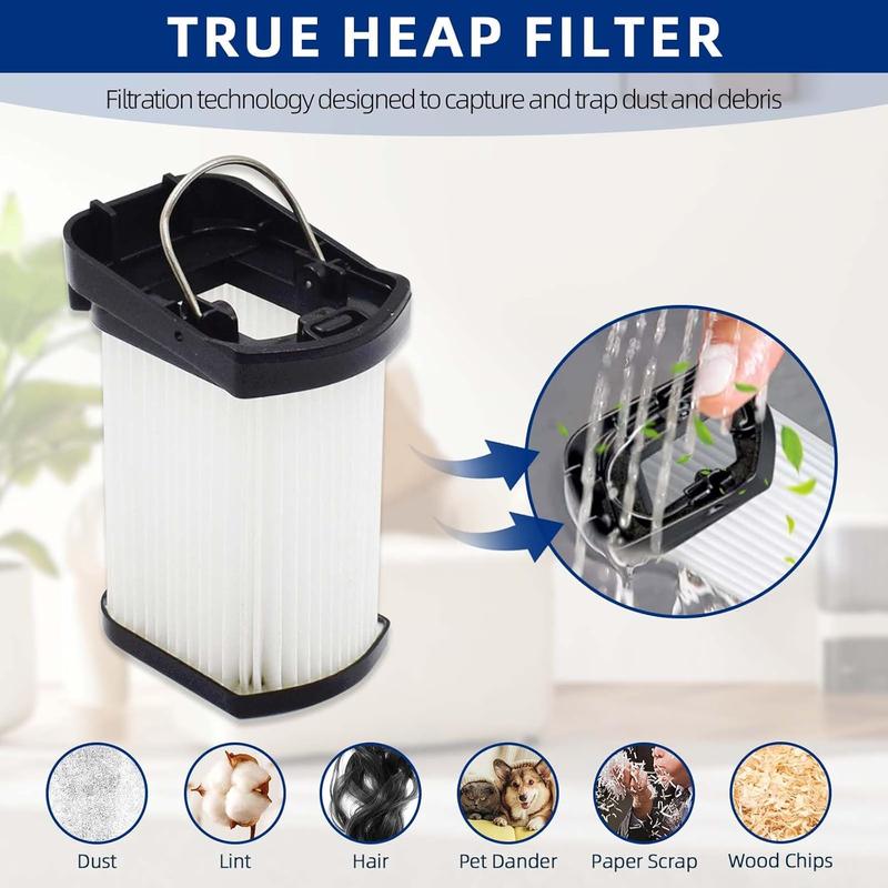 Replacement Vacuum Filters Compatible with Shark WANDVAC Cordless Hand Vacuum WV401 WV410CO WV401BL WV401PK WV403BR WV410PR WV410BL WV410GN WV410TL - Fabric Filters Compare to Part XFFWV400-4 Pack Replacement Vacuum Filters Compatible with Shark WANDVAC Cordless Hand Vacuum WV401 WV410CO WV401BL WV401PK WV403BR WV410PR WV410BL WV410GN WV410TL - Fabric Filters Compare to Part XFFWV400-4 Pack