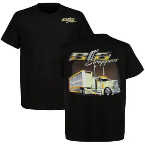 Peterbilttt Livestock Hauler Semi Truck T-Shirt, Peterbilttt Style American Trucker Cotton Short Sleeve For Him For Her
