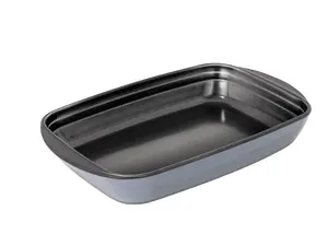 Coated Borosilicate Glass Baking Dish – Non-Stick & Oven-Ready!