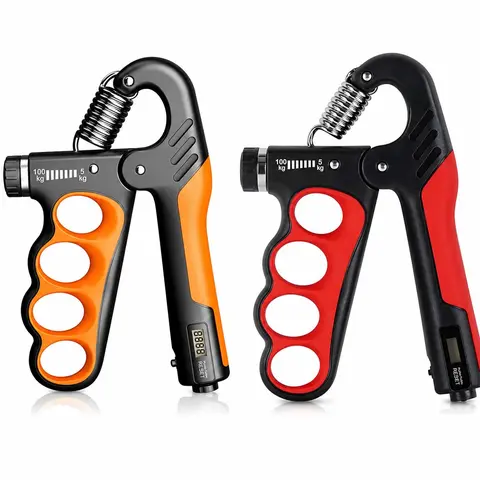 EG Hand Grip Strengthener – Adjustable Gripper, Finger Exerciser & Forearm Trainer for Rehab & Fitness Resistance & Gaming & Musician Hand Gripper Extension