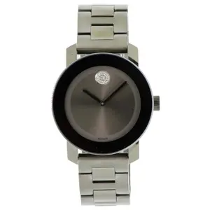 Movado Bold Medium Gray Ion Unisex Watch 3600103