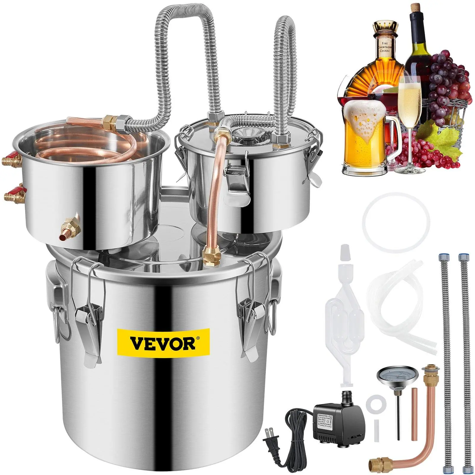 Double Thumper Keg with Circulating Pump
