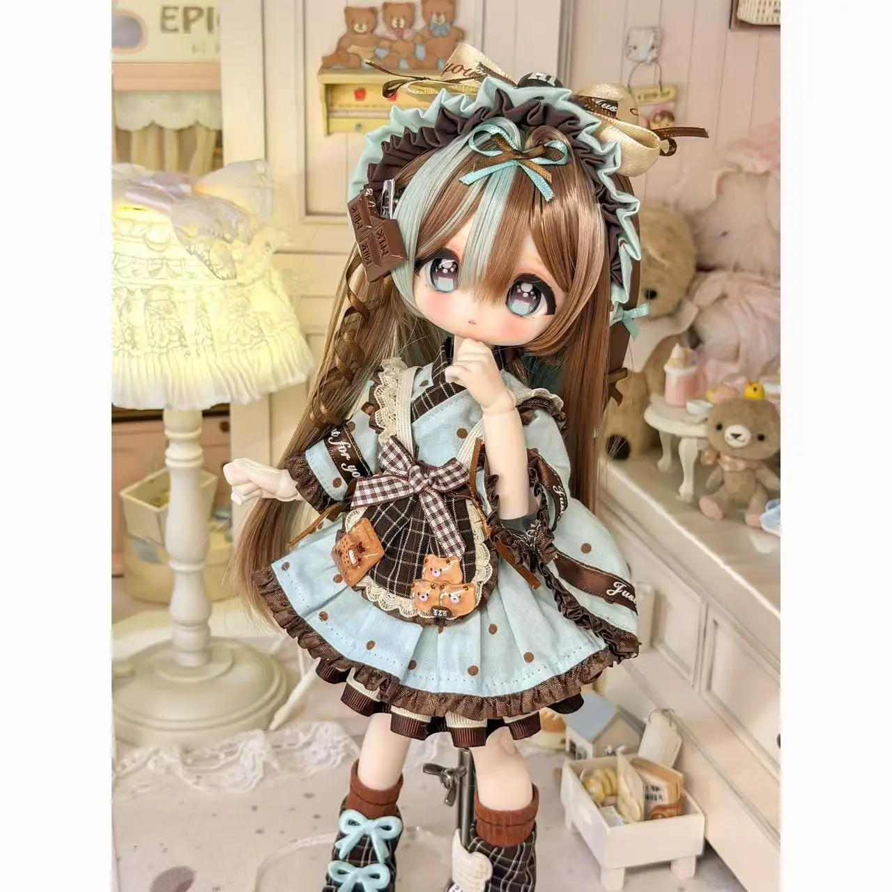 Special 1/6 Scale BJD Doll Clothes Outfit, Custom‑Fit for Slim Special‑Body BJD, Doll Costume Accessories