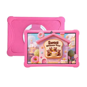 10.1 Inch Android Tablet, Parental Control Tablet with Dual Camera, Shockproof Tablet for Education & Entertainment