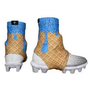 Blue Ice Cream Cleat Covers (Spats) Blue Ice Cream Cleat Covers (Spats)