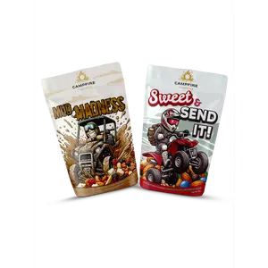 Campfire 2 Bag Trail Mix Bundle - Sweet & Send It & Mud Madness Assorted Snack Multipack for Gifting and Adventurers