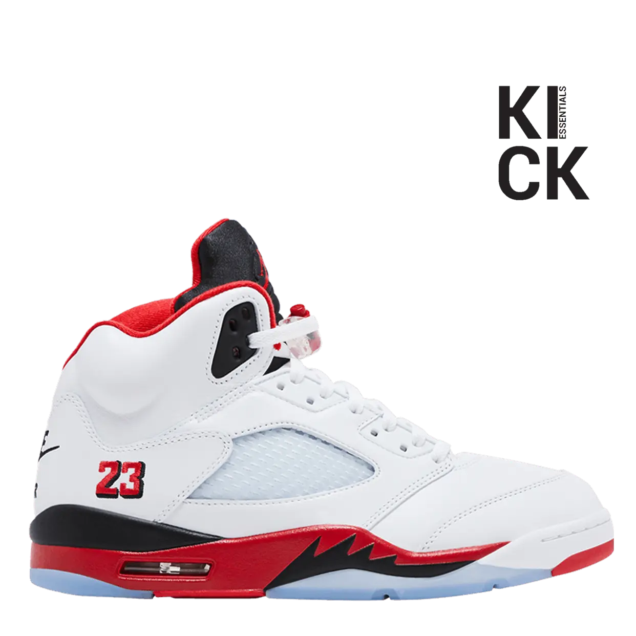 AIR JORDAN 5 RETRO 'FIRE RED BLACK TONGUE (2025)'