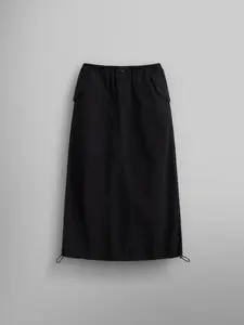 DRAWCORD SKIRT WOMENS (BLACK)