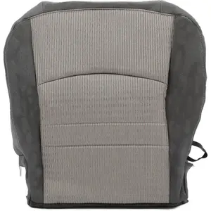 Driver Side Bottom Cloth Seat Cover Compatible with 2009-2012 Dodge Ram 1500 2500 3500 4500 5500 SLT-LH Side Dark Gray Truck Cushion Protector Replacement