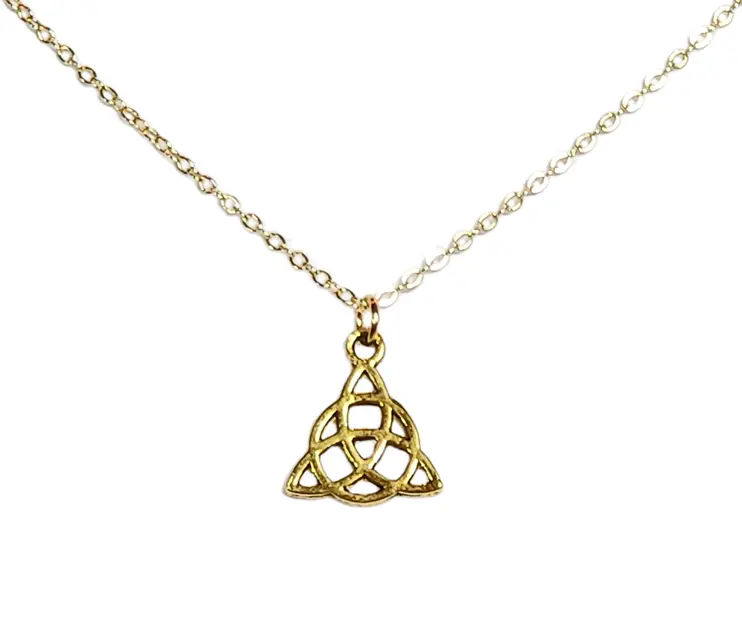 Celtic Trinity Triquetra Necklace Celtic Trinity Triquetra Necklace