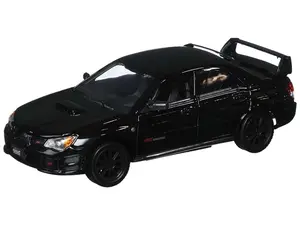 Subaru Impreza WRX STi Black Diecast 1:24 Scale Model - Motormax 73330BK