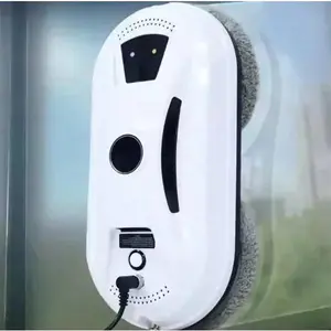 Window Cleaning Robot Portable AI Smart Path Dual Spinning Mop Ultrasonic Water Spray Remote Control Cleaning Machine