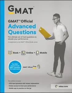 USED-GMAT Official Advanced Questions by Gmac (Graduate Management Admission Coun (Paperback)